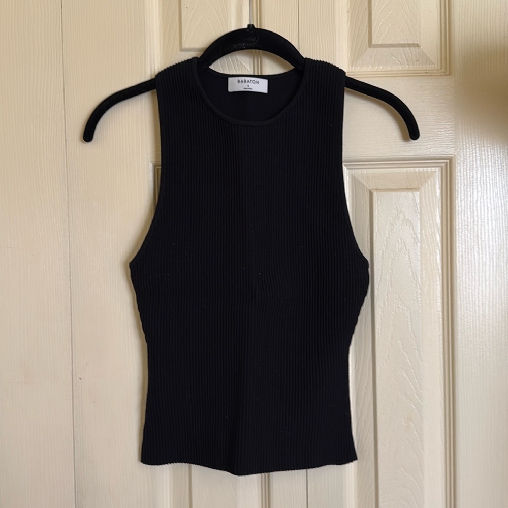 Aritzia Babaton Sculpt Knit Tank Top